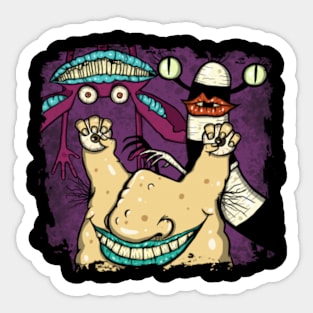 Aaahh!!! Real monsters Sticker